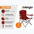 Vango Fiesta Wanderstuhl dunkel Herbst 7