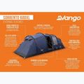 6‑Personen-Campingzelt Vango Sorento 600XL twilight blue 12