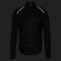 Herren-Fahrradjacke Rapha Brevet Element Wind Jacket black/grey 7