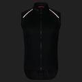 Herren-Fahrradweste Rapha Brevet Element Wind Gilet black/grey 7