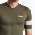 Herren-Fahrradtrikot Rapha Core Lightweight Jersey dark green/white 3