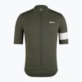 Herren-Fahrradtrikot Rapha Core Lightweight Jersey dark green/white 5