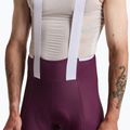 Herren-Radhose Rapha Brevet Element Cargo Bib Shorts plum/white 3