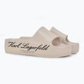 Damen Flip-Flops KARL LAGERFELD Kobo II Hotel Logo off white eco eva 2