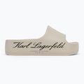 Damen Flip-Flops KARL LAGERFELD Kobo II Hotel Logo off white eco eva 2