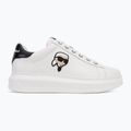 Schuhe Damen KARL LAGERFELD Kapri Nft Lo Lace white leather 2