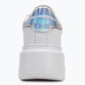 KARL LAGERFELD Damen Schuhe Anakapri Signia weißes Leder m/Silber 6