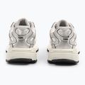 KARL LAGERFELD Damen Schuhe Orion Sidetrim weißes Leder/Textil m/Silber 3