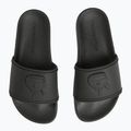 KARL LAGERFELD Damen Flip-Flops Kondo 2.0 NFT Relief schwarz Gummi 11