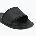 KARL LAGERFELD Damen Flip-Flops Kondo 2.0 NFT Relief schwarz Gummi 7