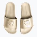 KARL LAGERFELD Damen Flip-Flops Kondo 2.0 NFT Relief gold Gummi 11
