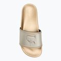 KARL LAGERFELD Damen Flip-Flops Kondo 2.0 NFT Relief gold Gummi 5