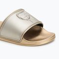 KARL LAGERFELD Damen Flip-Flops Kondo 2.0 NFT Relief gold Gummi 7