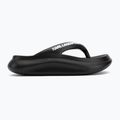 Damen KARL LAGERFELD Skoona II Hotel Thong schwarz Gummi Flip Flops 2