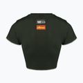 Ellesse Damen Tweetest Crop dunkelgrünes T-shirt 2