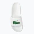 Slides Schlappen  Herren Lacoste 45CMA0002 white/green 5