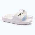 Slides Schlappen  Damen Lacoste 47CFA0032 white/black 8