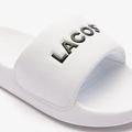 Slides Schlappen  Damen Lacoste 47CFA0032 white/black 13