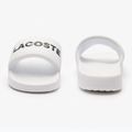 Slides Schlappen  Herren Lacoste 47CMA0025 white/black 8