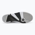 Herren Lacoste Lineshot Kontrastierter Kragen Leder weiß/schwarz Schuhe 4