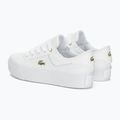 Lacoste Damen Schuhe 47CFA0005 weiß/gold 3
