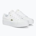 Lacoste Damen Schuhe 47CFA0005 weiß/gold 4