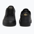 Damen-Schuhe Lacoste Court Ace Leather black/gold 4