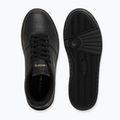 Damen-Schuhe Lacoste Court Ace Leather black/gold 5