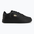 Damen-Schuhe Lacoste Court Ace Leather black/gold 2