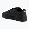Damen-Schuhe Lacoste Court Ace Leather black/gold 3