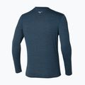 Herren Mizuno Impulse Core Half Zip blau Flügel teal laufen Longsleeve 2