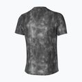 Herren Mizuno Impulse Core Graphic Tee schwarzes Laufshirt 2