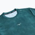 Herren Mizuno Impulse Core Graphic Tee immergrünes Laufshirt 3