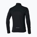 Herren Mizuno Warmalite Half Zip Lauf Sweatshirt schwarz 2