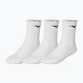 Mizuno Training 3P Socken weiß/schwarz/mugen blau