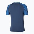 Herren-Tennisshirt Mizuno Mugen Shadow Tee Kombi blau 2