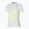 Herren Tennis-Polo-Shirt Mizuno Mugen Shadow Polo weiß