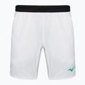 Herren Tennisshorts Mizuno Mugen 8 In Amplify weiß