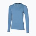 Damen Langarm Mizuno Impulse Core Tee parisian blau