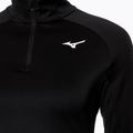 Lauf Sweatshirt Hoodie Damen Mizuno Warmalite Half Zip black 3