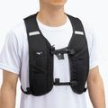 Mizuno Mesh Backpack NR Laufweste schwarz/hellgrau