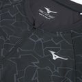 Herren Mizuno Graphic Trail Tee schwarzes Laufshirt 3