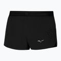 Herren-Laufshorts Mizuno Tech Light Split 1.5" schwarz