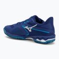Tennisschuhe Herren Mizuno Wave Exceed Light 2 CC bellwether blue/ white/ fjord blue 3