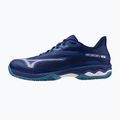 Tennisschuhe Herren Mizuno Wave Exceed Light 2 CC bellwether blue/ white/ fjord blue 8