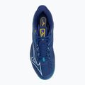 Tennisschuhe Herren Mizuno Wave Exceed Tour 6 CC bellwether blue/ white/ fjord blue 5