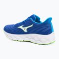 Herren Laufschuhe Mizuno Wave Sky 8 reflex blau c/weiß/grün geck 3