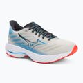 Herren Laufschuhe Mizuno Wave Rider 28 nimbus cloud/blue pace/igniotion rot