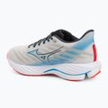 Herren Laufschuhe Mizuno Wave Rider 28 nimbus cloud/blue pace/igniotion rot 3