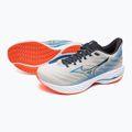 Herren Laufschuhe Mizuno Wave Rider 28 nimbus cloud/blue pace/igniotion rot 9